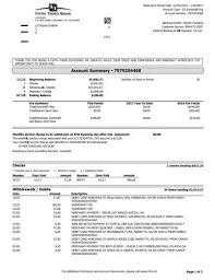 We Customize Fifth Third Bank Statement To Your Specifications Including Direct Deposits Credits Or Debits Beginni Bank Statement Statement Income Statement