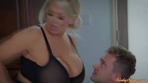 Milf Alura Jenson is seducing her hunk client.The guy is touching the older  womans warm pussy and starts sucking her big tits before fucking her. -  XNXX.COM