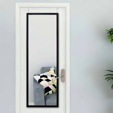The fact that they're attached to the door itself can be bothering in some cases, especially if the mirror is not firmly secured onto the door and. Plastic Framed Over Door Mirror Black Full Length Dressing Mirror Over The Door Mirror Buy Door Mirror Bedroom Door Mirror Full Length Dressing Mirror Product On Alibaba Com