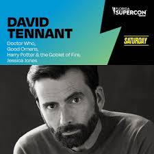 The Tenth Doctor is taking the TARDIS to Miami Beach ⚡ Welcome to Supercon,  David Tennant! Join David (Doctor Who, Good Omens)