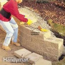 Cinder block retaining wall cost. 9 Concrete Block Retaining Wall Ideas Concrete Block Retaining Wall Retaining Wall Building A Retaining Wall