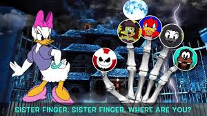 The skeletons are characters from the walt disney company's silly symphonies series, appearing as the main protagonists of the 1929 animated short the skeleton dance, the main antagonists of the 1929 mickey mouse short the haunted house, and the secondary antagonists of the 1933 animated mickey mouse short the mad doctor.after their 1933 appearance, they were commonly used in other media as. Skeleton Mickey Mouse And Monster Friends Finger Family Song Youtube