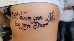 pix Live Your Life Quotes Tattoos