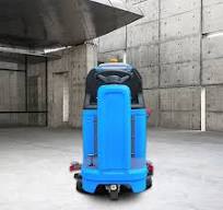 Industrial Big Capacity Water Tank Battery Powered Double Brush Floor  Scrubber Cleaning Machine