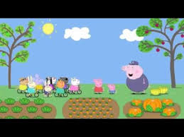 The `fu` character and cartoon image of the pig, which means 2019 is the year of the pig in chinese lunar. Peppa Pig Theme Song Scary Peppa