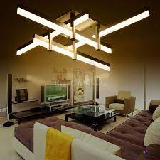 Large Led Bar Close To Ceiling Light Modern Cool Lighted Modern Ceiling Light Modern Lighting House Design