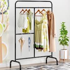 Choose from contactless same day delivery, drive up and more. Novashion Clothing Rack Metal Garment Rack Premium Heavy Duty Hanging Rail For Homes Gardens Balcony Clothes Hanger Matte Finish Black 43 7in L X 19 69in W X 66 9 In H Walmart Com
