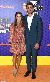 Aaron Rodgers Professes His Love Girlfriend Danica Patrick We Re Really Attracted To Each Other Daily Mail Online