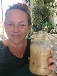 Turned my daily MOJOOOOO into a brown sugar vanilla ICED COFFEEE today!!!!!  Tutorial tomorrow!!! Hint: it was EASY! #winning #mojo #tranont #yum