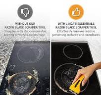 Glass Stove Top Cleaner Scraper Tool Razor Blade Scraper Tool With 15 Extra  Blades - Glass Stove Top Cleaner & Multi-Surface Scraper Paint Scraper