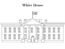 Plus, it's an easy way to celebrate each season or special holidays. Printable White House Coloring Sheet