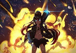 Check spelling or type a new query. Anime Girl Rocket Katana War Explosion Black Hair Ribbon Wallpaper 3507x2480 1079172 Wallpaperup