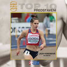 V roce 2019 na mistrovství evropy v atletice do 23 let v gävle získala v běhu na 400 m stříbrnou medaili časem 52,40 s. Ceska Atletika Predstavovani Top 10 Lada Vondrova Facebook