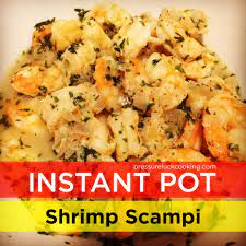 Instant Pot Shrimp Scampi Pressure Luck Cooking Recipe Healthy Instant Pot Recipes Instant Pot Recipes Instant Pot Dinner Recipes