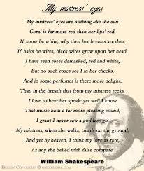 William Shakespeare Famous Poems Shakespeare Sonnets Poems By Famous Poets