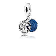 Pandora Vintage Night Sky Shimmering Midnight Blue Enamel Clear Cz For My Parker Charm Pandora Bracelet Charms Pandora Necklace Pandora Jewelry