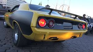 2015 5 7 hemi dodge challenger before after mid muffler delete exhaust sound. Plymouth Cuda 440 V8 Great Exhaust Sounds Youtube