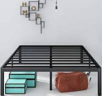 Zinus Van 16 Inch Metal Platform Bed Frame with Steel Slat Support, Twin  HD-MPRC-16T - The Home Depot