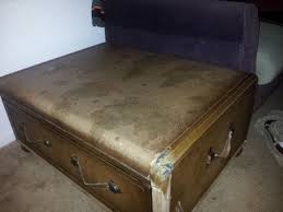 40.25 w x 24.5 d x 21.25 h in. Old World Map Coffee Table Antique Appraisal Instappraisal