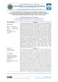 Check spelling or type a new query. Pdf Evaluasi Rencana Pelaksanaan Pembelajaran Mata Pelajaran Ipa Biologi Berbasis Scientific Approach Kelas Viii Di Smp Muhammadiyah Se Kecamatan Kalasan