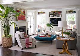 The tv is a focal point as much as. 15 Stylish Ways To Decorate With A Tv Better Homes Gardens