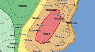 A tornado watch has been issued for 13 of the state's 21 counties as heavy rain and strong winds the watch applies to the following counties and will be in effect until 7 p.m, according to the national. Update Tornado Watch Issued For Central Virginia Weather Richmond Com