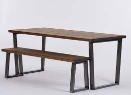 Gothic furniture is a manufacturer of quality wood furniture since 1969. Hoxton U Leg Industrial Dining Table