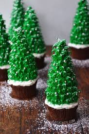 In the middle of summer, when ice cream is the most appealing dessert, make our peach flavor using fresh fruit, which creates naturally sweet flavor and bright orange color. Christmas Tree Cupcakes Just A Taste