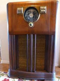 Antique 1941 Zenith Console Radio Vintage Radio Antique Radio Old Radios