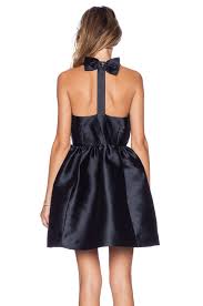 Kate Spade New York Bow Back Dress In Rich Navy Revolve Bow Back Dresses Dresses Fashion