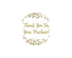 Home printer friendly and don't use much ink. Thank You Stickers Printable Sticker Thank You For Your Purchase Sticker Thank You For Your Ord Thank You Stickers Printable Stickers Thank You For Order