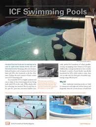 The size of the pool is 20x7,5m and is built by the owner without. Icf Swimming Pools Icf Builder Magazine