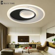 Shop our led ceiling lights. Round Acrylic Led Ceiling Lights Living Room Bedroom Kitchen Study Room Light Fixtures Modern Led Ceiling Lamp Home Luminaries Buy At The Price Of 89 45 In A Led Ceiling Lights