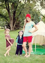 Magical Peter Pan And Neverland Birthday Party Hostess With The Mostess Peter Pan Costumes Family Costumes Family Costumes Diy
