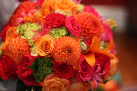 Image result for orange bridal bouquet
