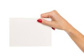 Hand Holding White Paper Sheet Graphic Design Posters Paper Frames Create Quotes