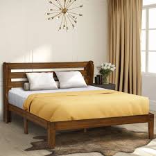 Granrest Mid Century Wooden Bed King Walmart Com Walmart Com With storage,malm queen high bed frame with four storage boxes,tall bed frame walmart,tall bed frame with headboard,tall bed frame wheels,tall wood bed frame queen. granrest mid century wooden bed king