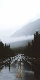 Latest wallpapers, hd images, hd backgrounds. Alberta Canada Road Rainy Day Iphone Wallpaper Nature Wallpaper Iphone Wallpaper Landscape Rainy Wallpaper