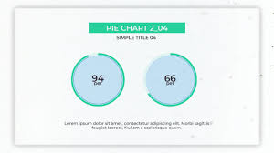 Infographics Simple Pie Charts Creator After Effects