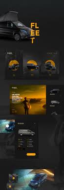 Web Design A Luxury Car Renting On Behance Web Design Web Design Company Service Design