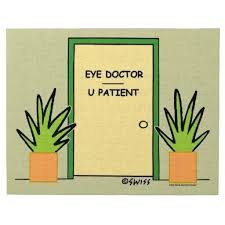 Eye Doctor U Patient Optometry Humor Optometrist Office Office Cartoon