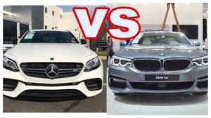 Bmw 5 Series Vs Mercedes E Class 2019 Head To Head Youtube