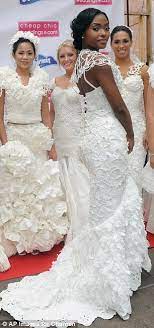 At tlc, we were so blown away by this community of passionate designers who transform toilet after the top three finalists are nominated, one toilet paper wedding dress champion is crowned. Marina Maitland Wedding Dress Toilet Paper Wedding Dress Contest 2019 Judges