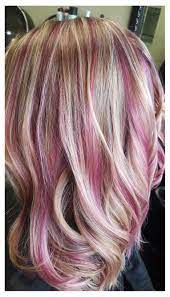Short Blonde Hair With Pink Highlights Shortblondehairwithpinkhighlights In 2021 Pink Blonde Hair Hair Streaks Blonde Purple Highlights Blonde Hair