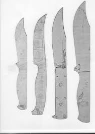 Here i have a whole bunch of templates from knives i have designed. Lloyd Harding S Knife Templates