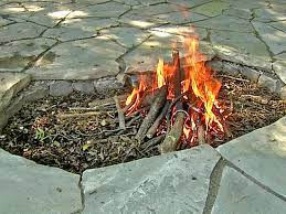 Starting a fire in a fire pit. Outdoor Fire Pits And Fire Pit Safety Hgtv