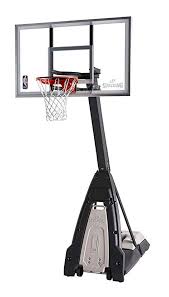 Spalding Nba The Beast Portable Basketball System 60 Glass Backboard Item May Ship In Mor Basketball Systems Portable Basketball Hoop Backyard Basketball
