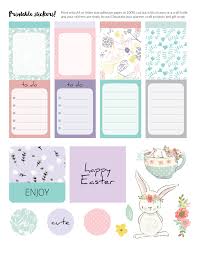 To help you celebrate in style, we're sharing these beautiful free printable floral cards for the spring occasion. Free Printable Easter Stickers For Planners Gift Wrapping And Craft Easter Printables Free Planner Printables Free Easter Stickers