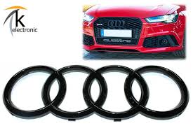 Schwarzes audi a1 emblem passend für den audi a1 gb. Embleme Original Audi Black Edition Ringe Schwarz Kuhlergrill Fur Audi A1 A3 A4 A5 A6 A7 Auto Motorrad Teile