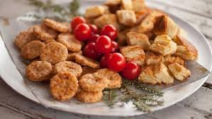 Craquelins Chorizo Et Fromage Vieilli Recettes Signe M Emission Tva Bouchees Christmas Outfit Fashion Christmas Food Food Best Christmas Crackers